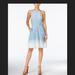 Jessica Simpson Dresses | Adorable Soft Sundress Chambray Ombr Dress Sz L | Color: Blue/White | Size: L