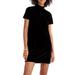 Madewell Dresses | Madewell Black Velvet Dress | Color: Black | Size: Xs