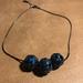 Nine West Jewelry | Nine West Disco Glitterball Necklace | Color: Blue/Gray | Size: Os