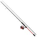 Abu Garcia Max X Spinning Combo, Fishing Rod and Reel Combo, Spinning Combos, Predator Fishing,Pike/Perch/Zander/Trout, Unisex, Black / Red, 2.44m | 15-40g