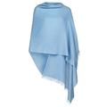 Sky Blue 50% Cashmere 50% Silk Pashmina