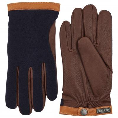 Hestra - Deerskin Wool Tricot - Handschuhe Gr 9 braun
