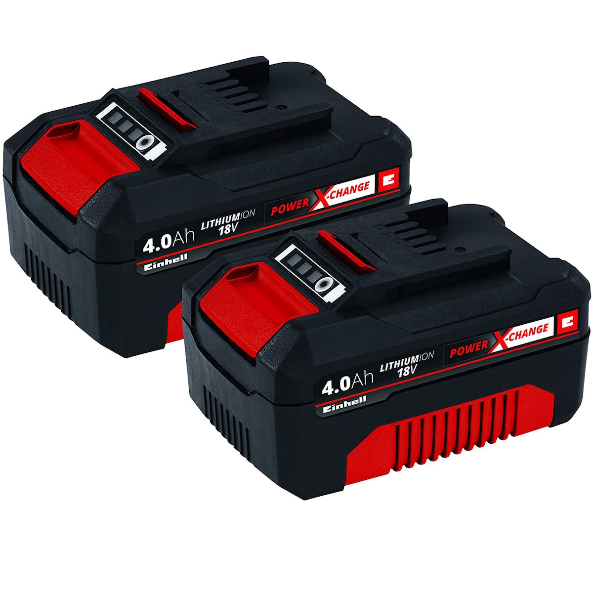 Einhell 18V Akku-Twinpack 4,0 Ah Power-X-Change plus LI-ION Akku Batterie Image