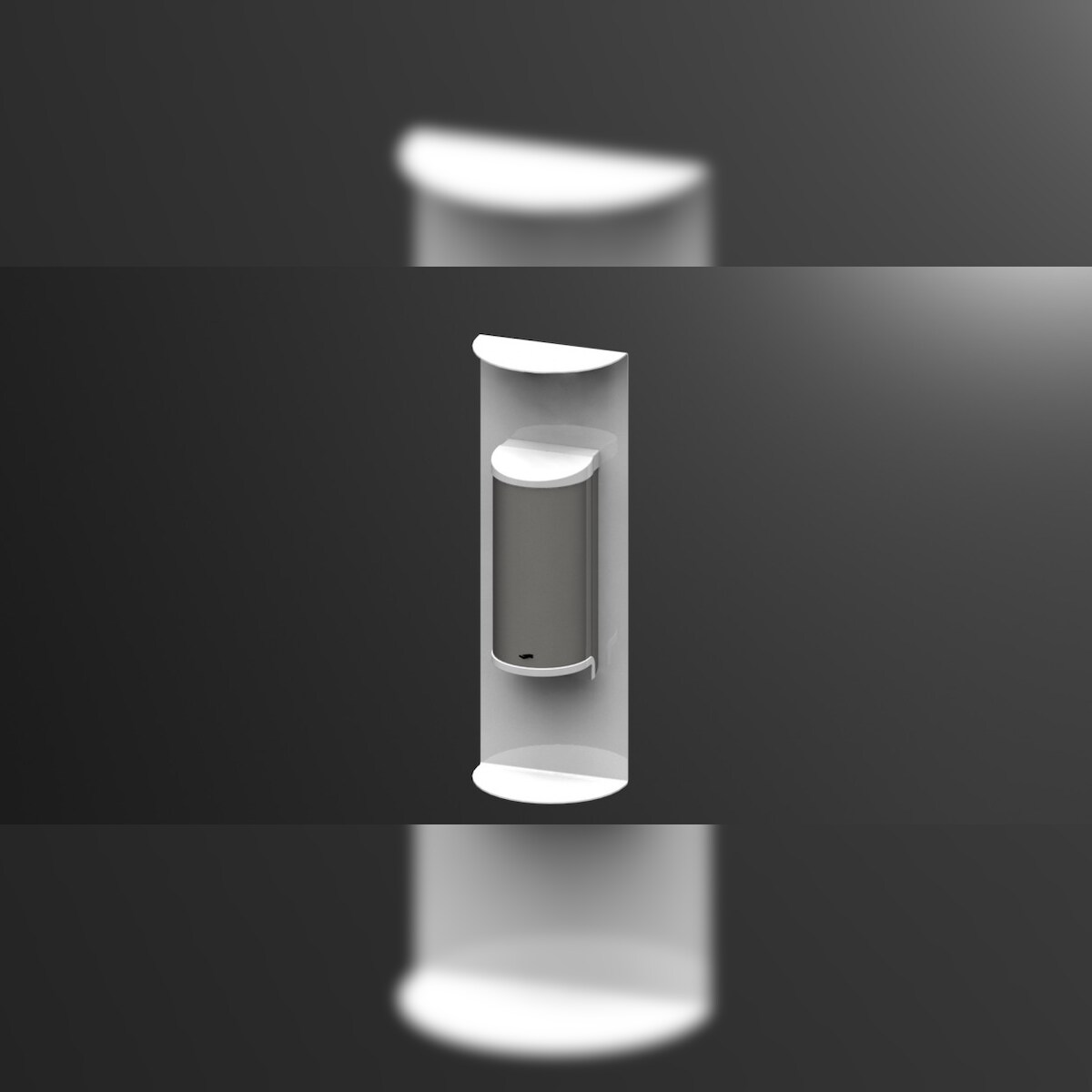 SARO Desinfektionsspender weiss no touch Antonia Image