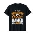 Gamer Zocker Videospiel PC Computerspiel T-Shirt