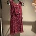 Free People Dresses | Free People Velvet Burnout Shimmer Lined Dress | Color: Purple/Red | Size: 2