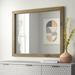 Mercury Row® Peloquin Mid-Century Modern Dresser Mirror | 36 H x 42 W x 1.5 D in | Wayfair 8FB6DF6C7387488EBC0DDC2CA8318B42