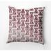 Dakota Fields Outdoor Rectangular Pillow Cover & Insert Polyester/Polyfill blend in Red | 18 H x 18 W x 7 D in | Wayfair