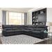 Gray Sectional - Red Barrel Studio® Polla Symmetrical Corner Sectional Polyester | 41 H x 130.75 W x 117.75 D in | Wayfair