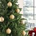 Three Posts™ Holiday Décor Ball Ornament Plastic in Yellow | 3 H x 3 W x 3 D in | Wayfair A97D87B2701846618B207DD2B7BA7141