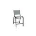 Telescope Casual Reliance Stacking Patio Dining Side Chair Sling in Black | 43 H x 21 W x 28 D in | Wayfair 8L8836501