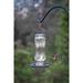 Charlton Home® Lala Glass Hummingbird Feeder Glass in Gray | 11.12 H x 5.5 W x 5.5 D in | Wayfair A2A6D47A25D1486F89E89DD4B63FCB8A