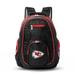 MOJO Black/Red Kansas City Chiefs Premium Color Trim Backpack