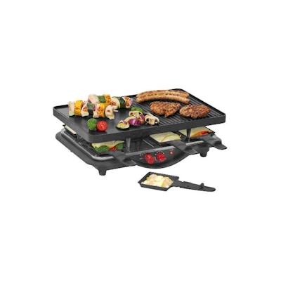 Steba Raclette 1400W,8Pfännchen RC 28 sw/chr