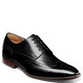 Florsheim Sorrento Wingtip Oxford - Mens 8 Black Oxford Medium