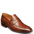 Florsheim Sorrento Moc Toe Penny Loafer - Mens 8.5 Brown Slip On Medium