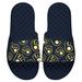 Youth ISlide Navy Milwaukee Brewers Loudmouth Logo Slide Sandals