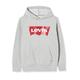 Levi's Kids Boys Sweatshirt Lvb Batwing Screenprint Hoodie Grey Heather 8 Years