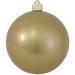 The Holiday Aisle® 6" (150mm) Ornament, Commercial Grade Shatterproof , Ball Shape Ornament Decorations in Yellow | 12 H x 6 W x 6 D in | Wayfair