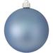 The Holiday Aisle® 6" (150mm) Ornament, Commercial Grade Shatterproof , Ball Shape Ornament Decorations in Gray/Blue | 12 H x 6 W x 6 D in | Wayfair