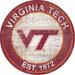 Virginia Tech Hokies 24'' Round Heritage Logo Sign