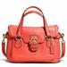 Coach Bags | Coach Campbell Orange Leather Satchel F27231 | Color: Orange | Size: 12 By 9