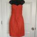 J. Crew Dresses | J. Crew Strapless Orange Dress | Color: Orange | Size: 4