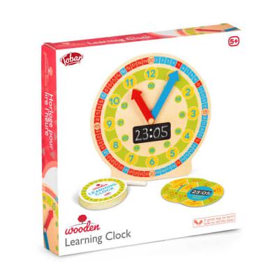 Hyde And Seek - Wooden Learning Clock