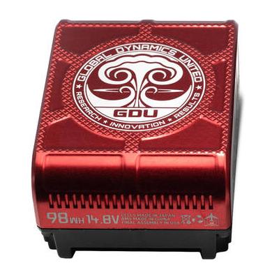 GLOBAL DYNAMICS UNITED 98Wh Mini V-Mount Battery (Red) MN-VL-BA-R