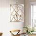 Birch Lane™ Pemberton 3 - Light Statement Cylinder Pendant in White | 18.25 H x 13 W x 13 D in | Wayfair 33AD8F7F69B94794A91BD81CD099CDE5