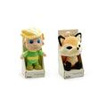 The Little Prince - Plush toy Characters from The Movie The Little Prince 9,44"/24cm and The Fox 7,87"/20 cm - Super soft quality (Pack The Little Prince and The Fox Display Box)