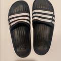 Adidas Shoes | Adidas Slippers | Color: Black/White | Size: 8
