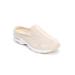 Extra Wide Width Women's The Traveltime Mule by Easy Spirit in Natural (Size 8 1/2 WW)