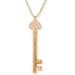 Kate Spade Jewelry | Kate Spade Pave Key Pendant Necklace In Gold | Color: Gold | Size: Os