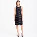 J. Crew Dresses | J. Crew Metallic Dot Jacquard Dress, Sz 6 | Color: Black/Silver | Size: 6