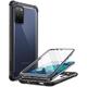 i-Blason Transparent Hülle für Samsung Galaxy S20 FE (6.5") 5G Handyhülle Bumper Case Robust Schutzhülle Cover [Ares] mit Displayschutz 2020, Schwarz