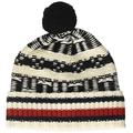 Tommy Hilfiger Men's Th Fairisle Beanie, (Black 0gq), One (Size: OS)