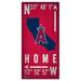 Los Angeles Angels 6'' x 12'' Team Coordinate Sign