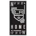 Los Angeles Kings 6'' x 12'' Team Coordinate Sign