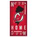 New Jersey Devils 6'' x 12'' Team Coordinate Sign