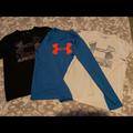 Under Armour Shirts & Tops | 3 Under Armour Boys Tops | Color: Blue/Gray/White | Size: Lb
