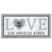 Los Angeles Kings 6'' x 12'' Team Love Sign