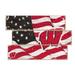 Wisconsin Badgers 3-Plank Team Flag