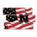 Nebraska Huskers 3-Plank Team Flag