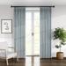 The Tailor's Bed Striped Room Darkening Pinch Pleat Single Curtain Panel Metal/100% Cotton in Green/Blue | 84 H in | Wayfair CPP-TS-IN-PPP-EF