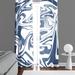 Deja Blue Studios Marbled Swirl Abstract Semi-Sheer Curtain Panels Metal | 61 H in | Wayfair WC00025-4061a