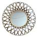 Dakota Fields Rustic Metal Accent Wall Mirror Metal | 29.5 H x 29.5 W x 3 D in | Wayfair BNRS3997 38090839