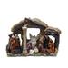 Northlight Seasonal 18" Traditional Religious Christmas Nativity w/ Stable House Decoration Resin | 12.5 H x 7 W x 18 D in | Wayfair 32262120