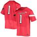 Men's Under Armour #1 Red Texas Tech Raiders Logo Replica Football Jersey