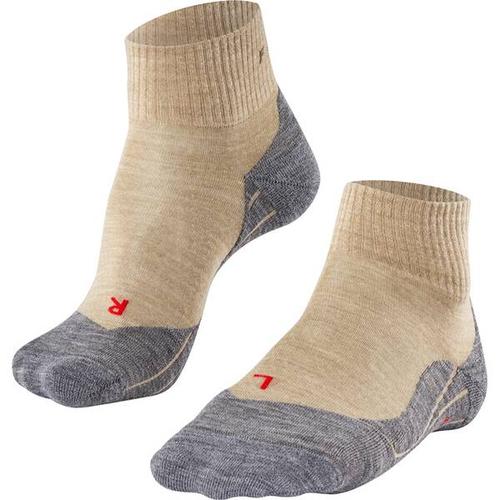 FALKE TK5 Short Damen Socken, Größe 37-38 in Braun